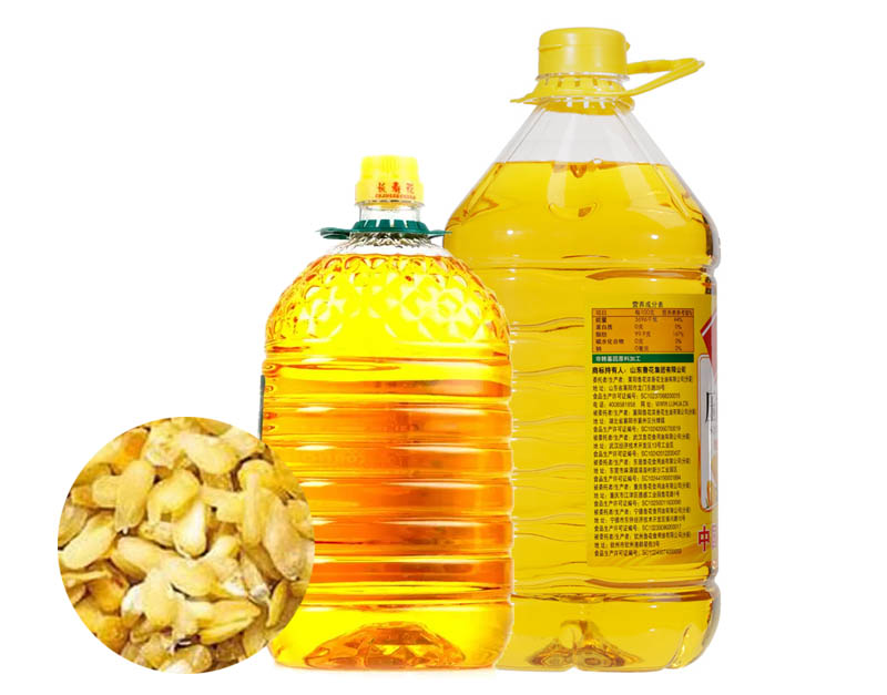 Corn oil and maize germ